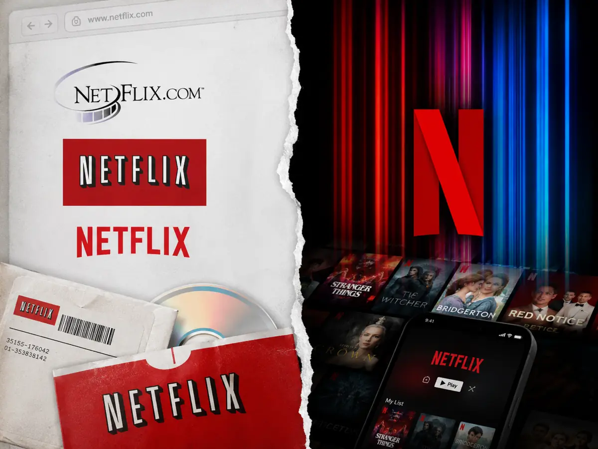 Evolución de Netflix del DVD al streaming como experiencia de marca